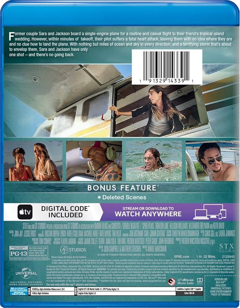 Amazon.co.jp: Horizon Line [Blu-ray] : Keith David: DVD